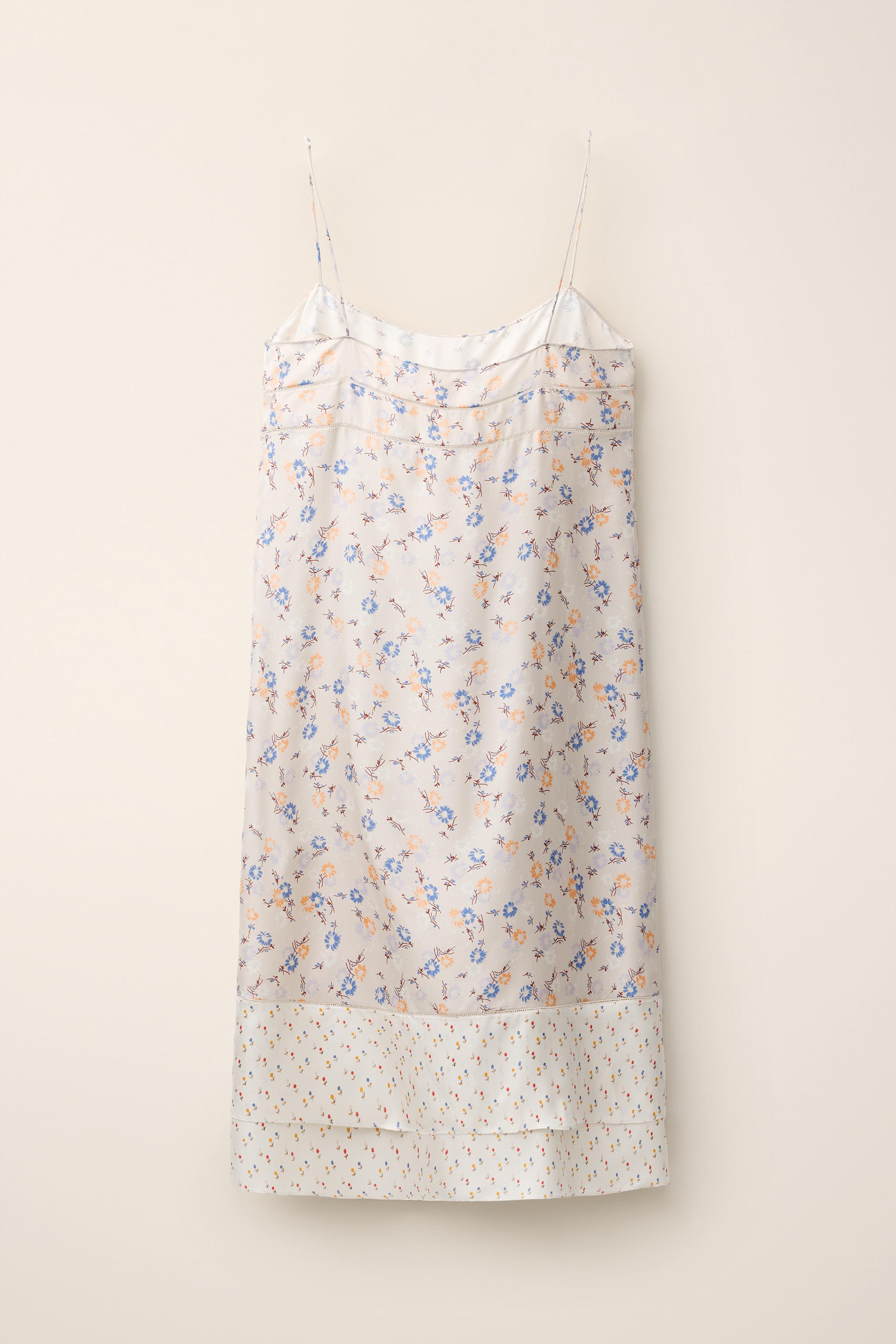 100% SILK DRESS CREATED BY CARAMEL LONDON X ZARA